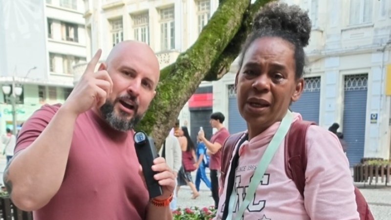 Adriana com Willian da Bondade